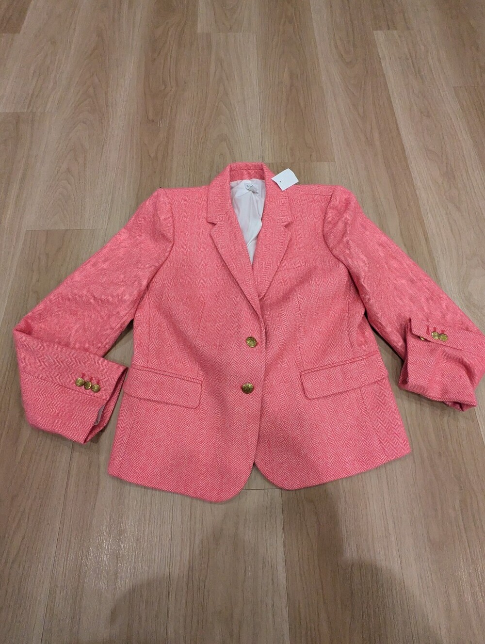 Pink NWT J Crew Business Professional Blazer Size 14
